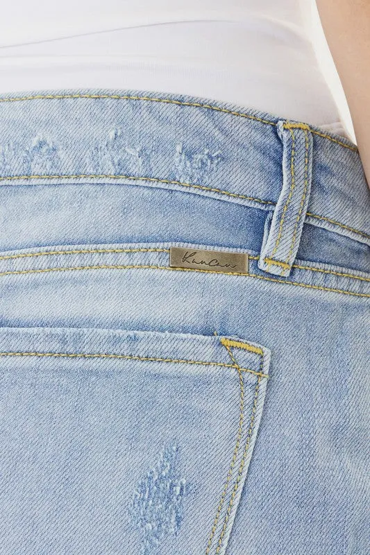 Mid Rise Boyfriend Shorts.