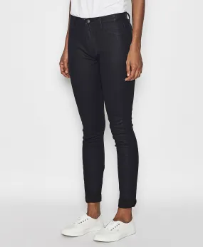 Nena & Pasadena Women's Flight Skinny Pants Wax Blue Black NPWSFP003
