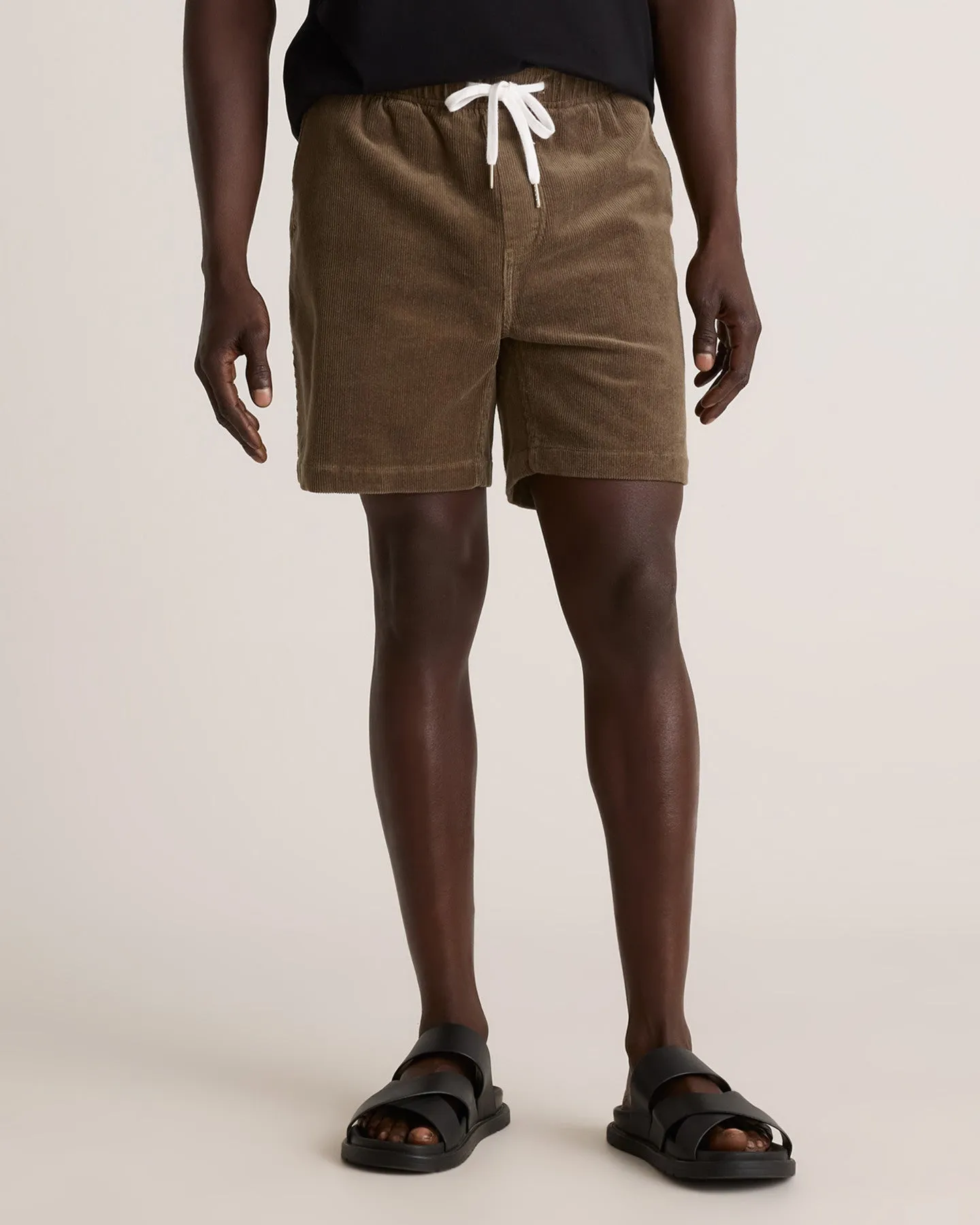 Organic Stretch Corduroy Shorts