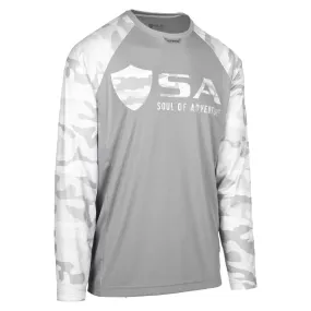 Performance Long Sleeve Shirt | Ghost Military Camo PreOrder