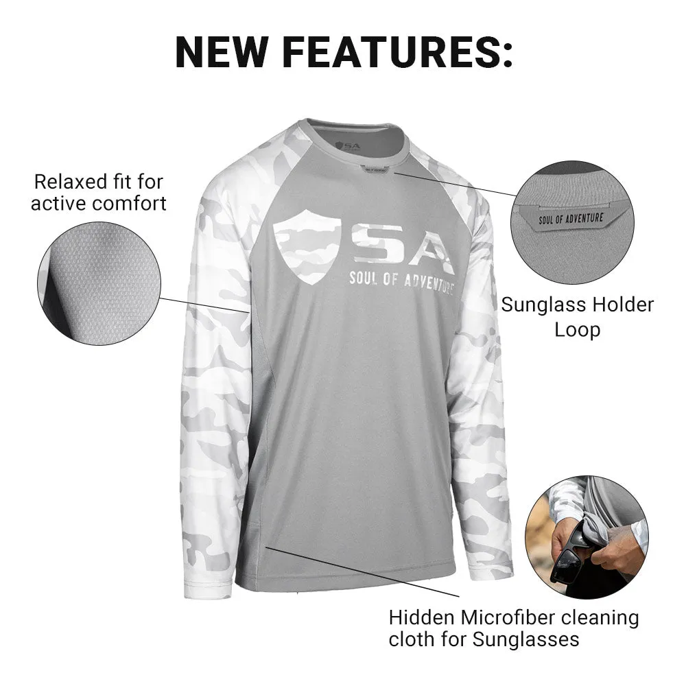 Performance Long Sleeve Shirt | Ghost Military Camo PreOrder