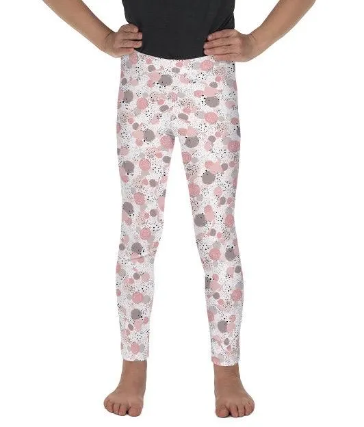 Pink & Taupe Leggings