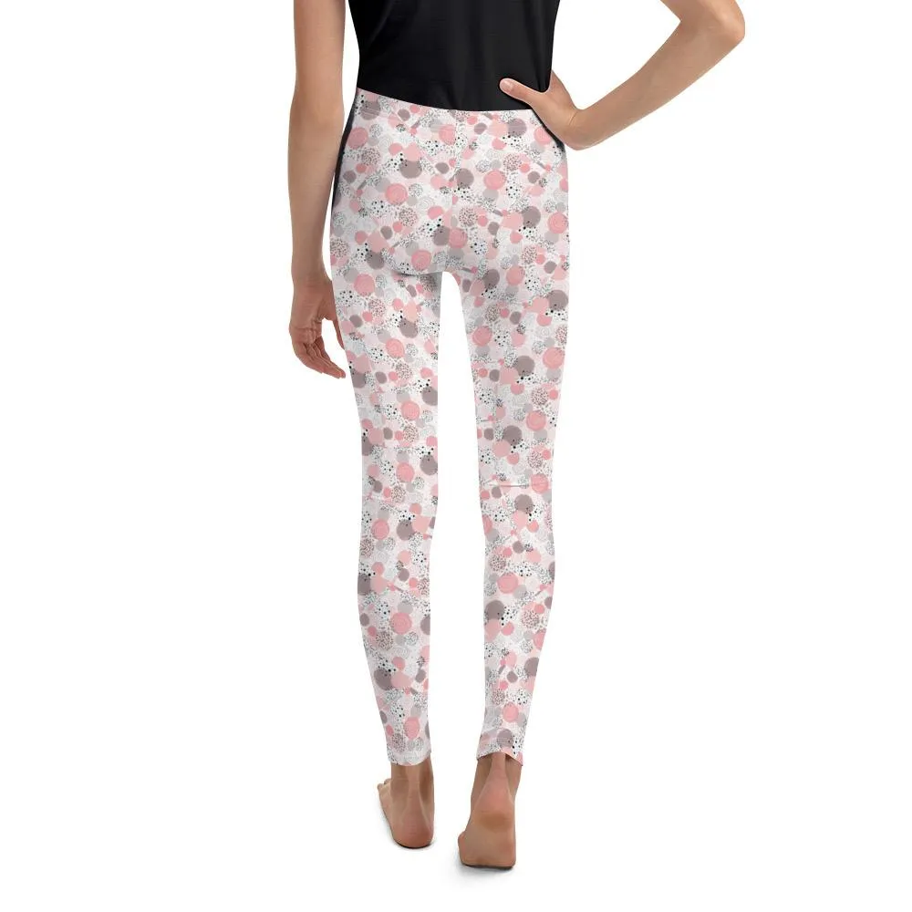 Pink & Taupe Leggings
