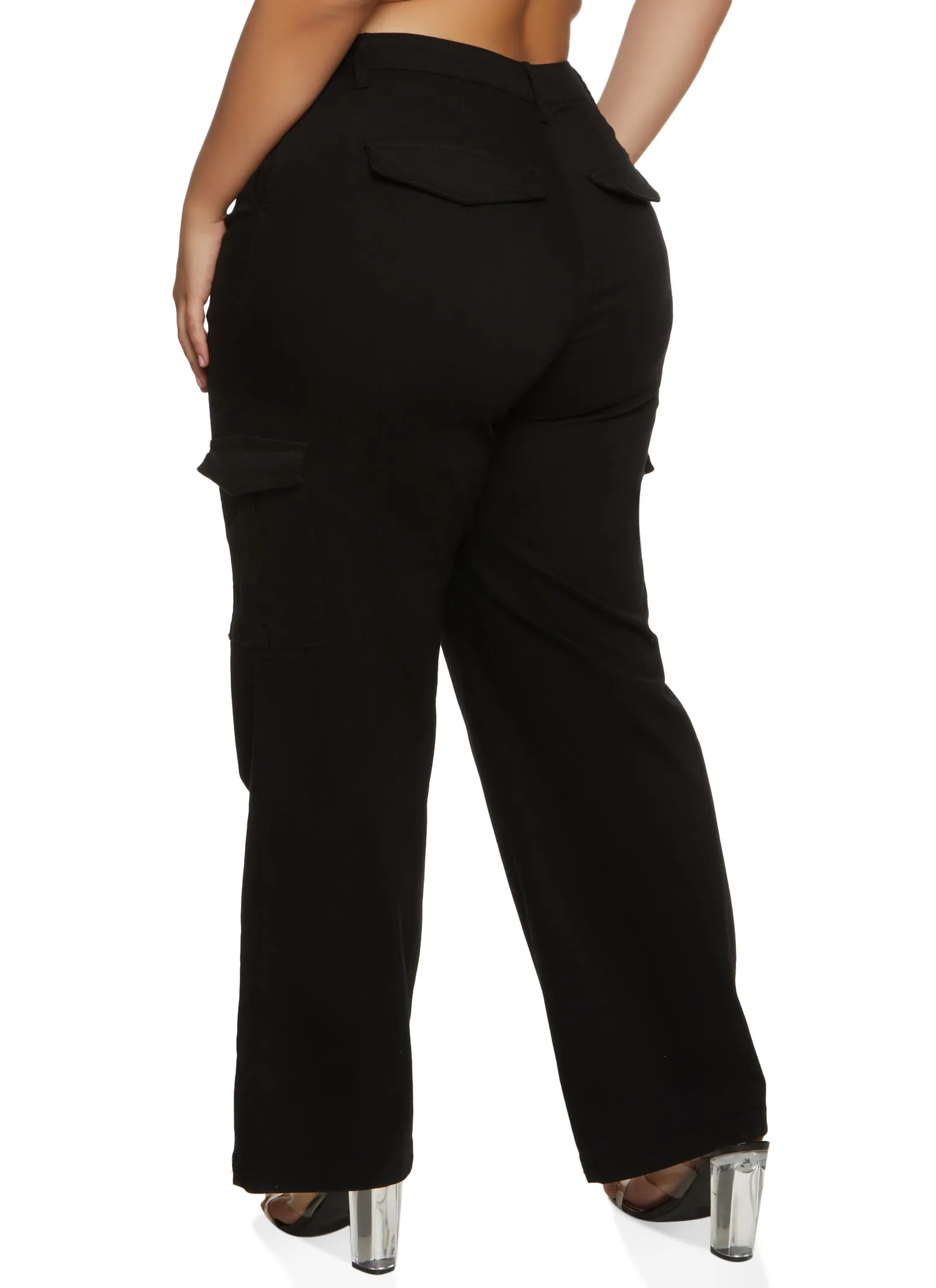Plus Size WAX Twill Cargo Pants