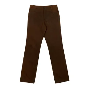  Stretch Flared Pants with Metallic Finish