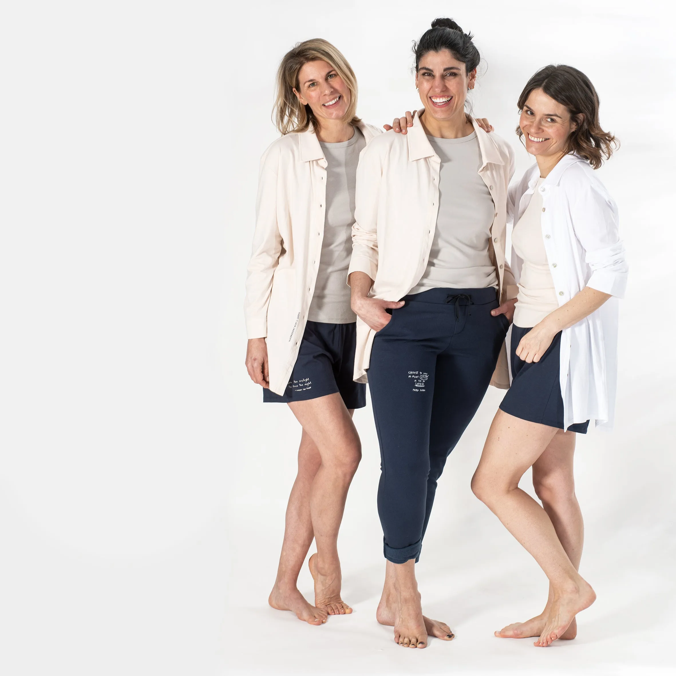 SALE - sleepy Pyjama Short, navy blue