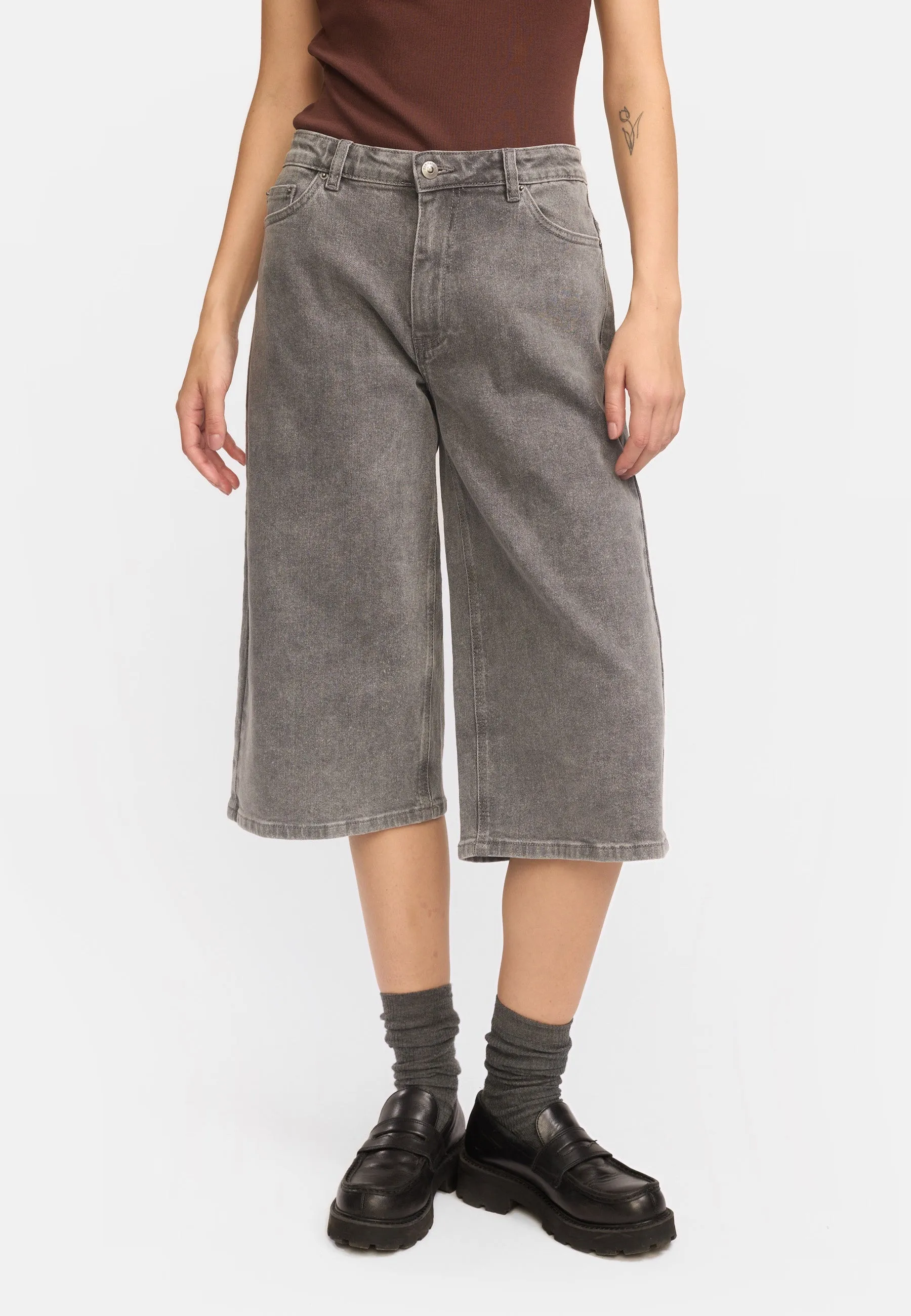 SRWilla Bermuda Shorts - Light Gray