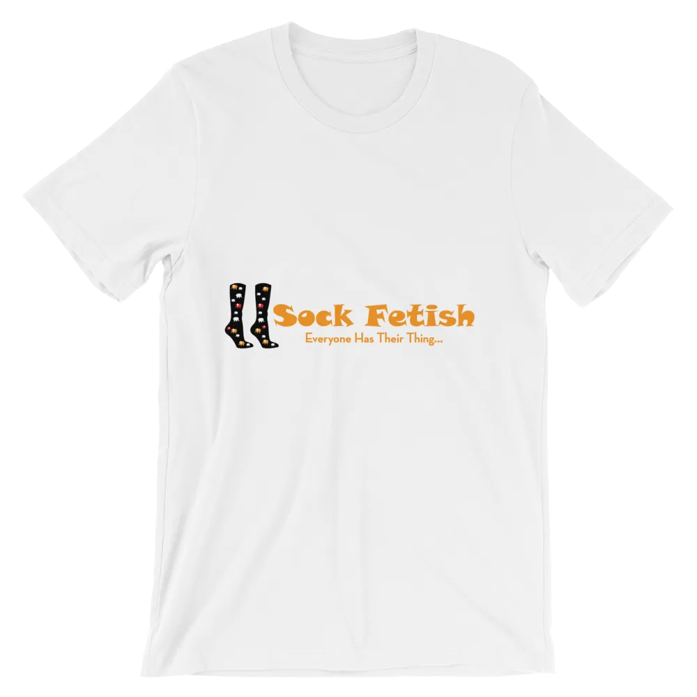 T-Shirt/Short Sleeve-Sock Fetish Brand Logo