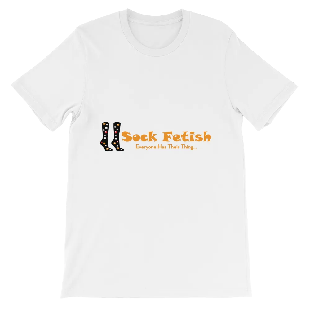 T-Shirt/Short Sleeve-Sock Fetish Brand Logo
