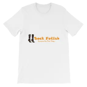 T-Shirt/Short Sleeve-Sock Fetish Brand Logo