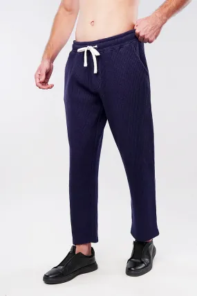 Thermal Jogger Pants - Navy Blue