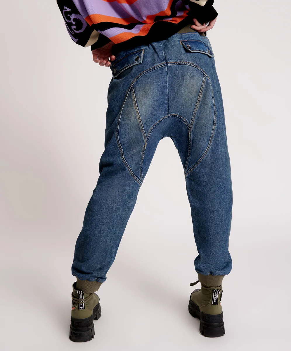 USED BLUE CADET JEANS