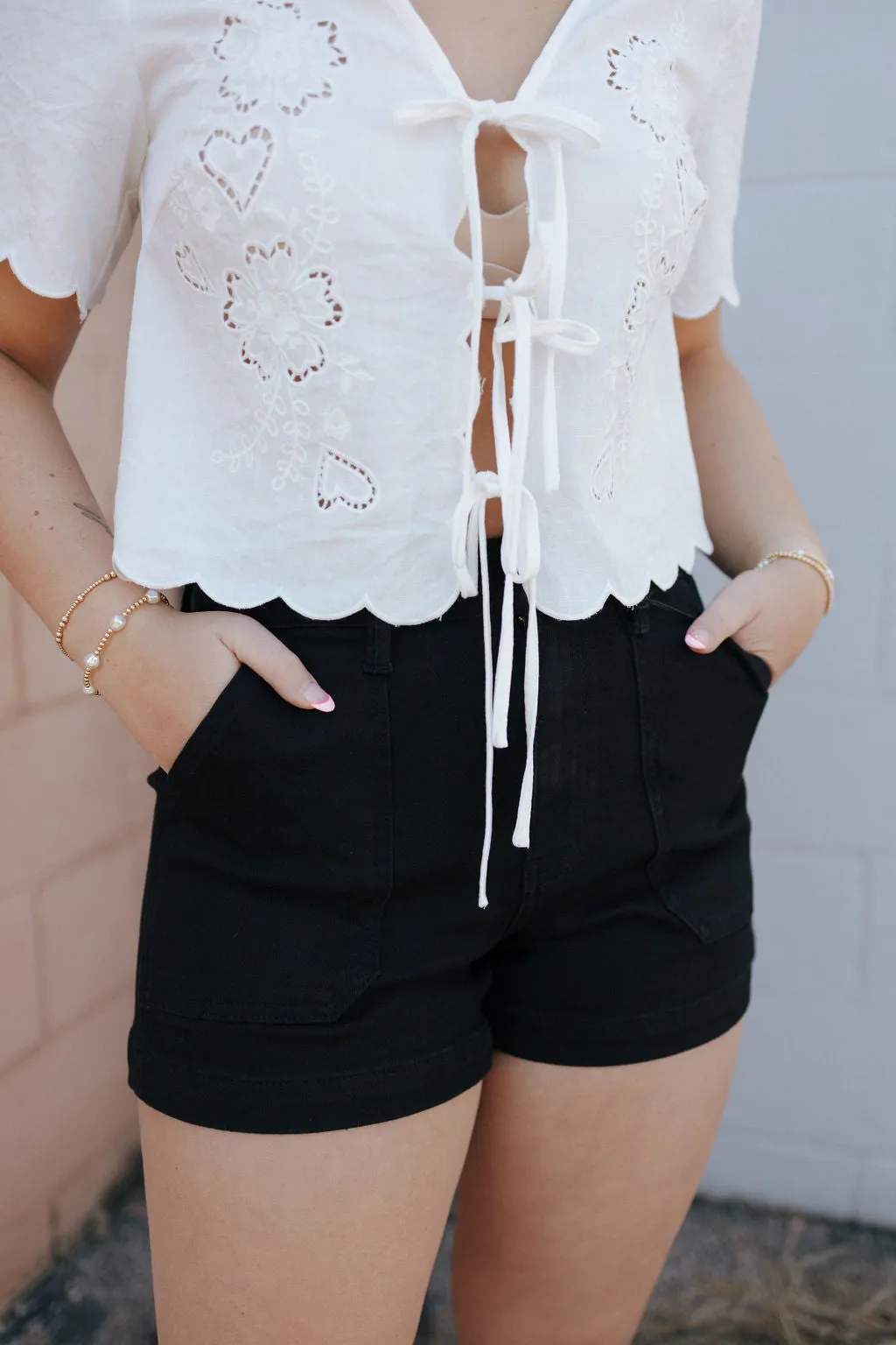 Utility Shorts, Black