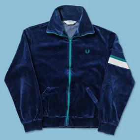 Vintage Fred Perry Velour Track Jacket Small