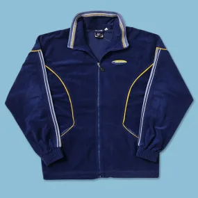 Vintage Lotto Velour Track Jacket Small