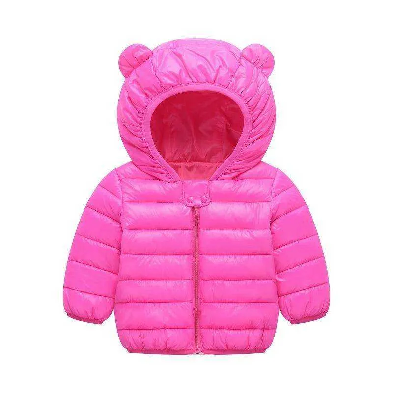 Warm Winter Zipper Hooded Children's Jackets