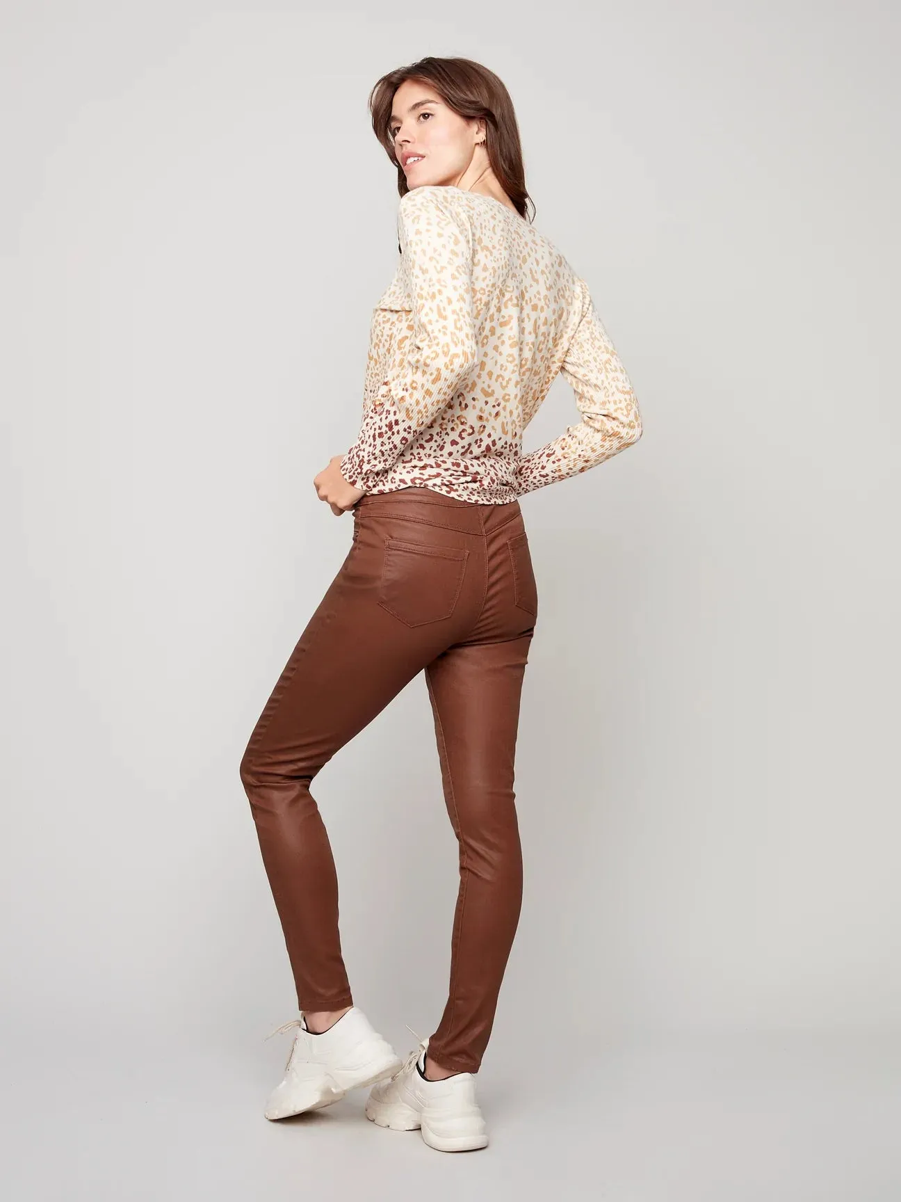 WAX TWILL PULL ON PANT