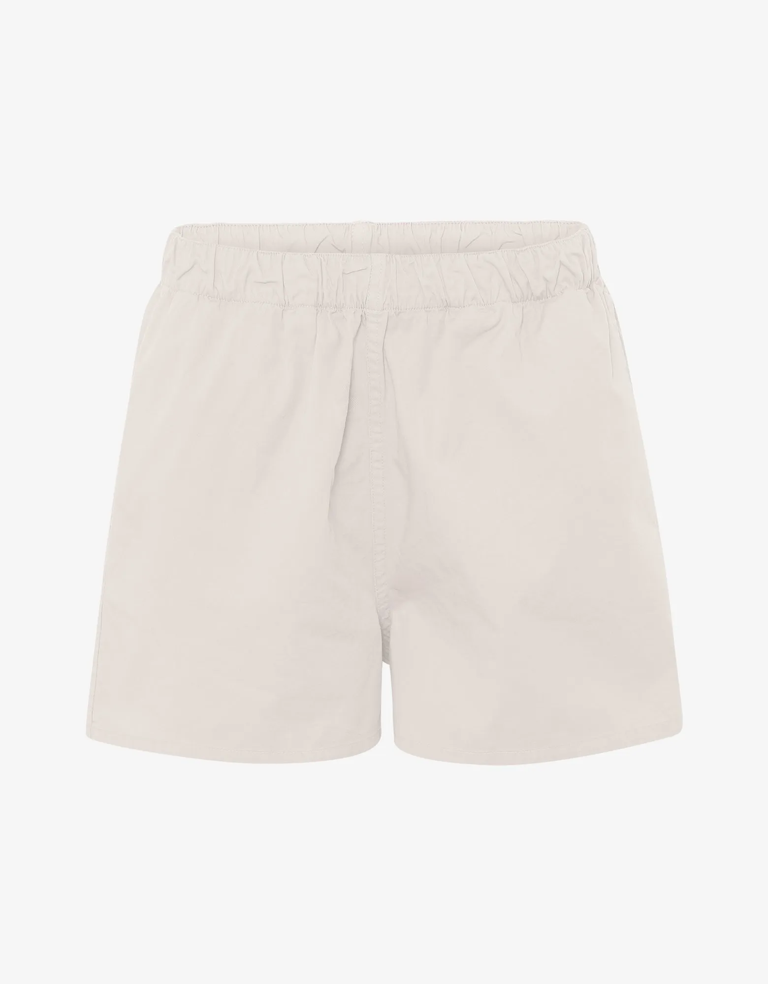 Women Organic Twill Shorts - Ivory White