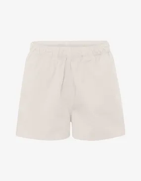 Women Organic Twill Shorts - Ivory White