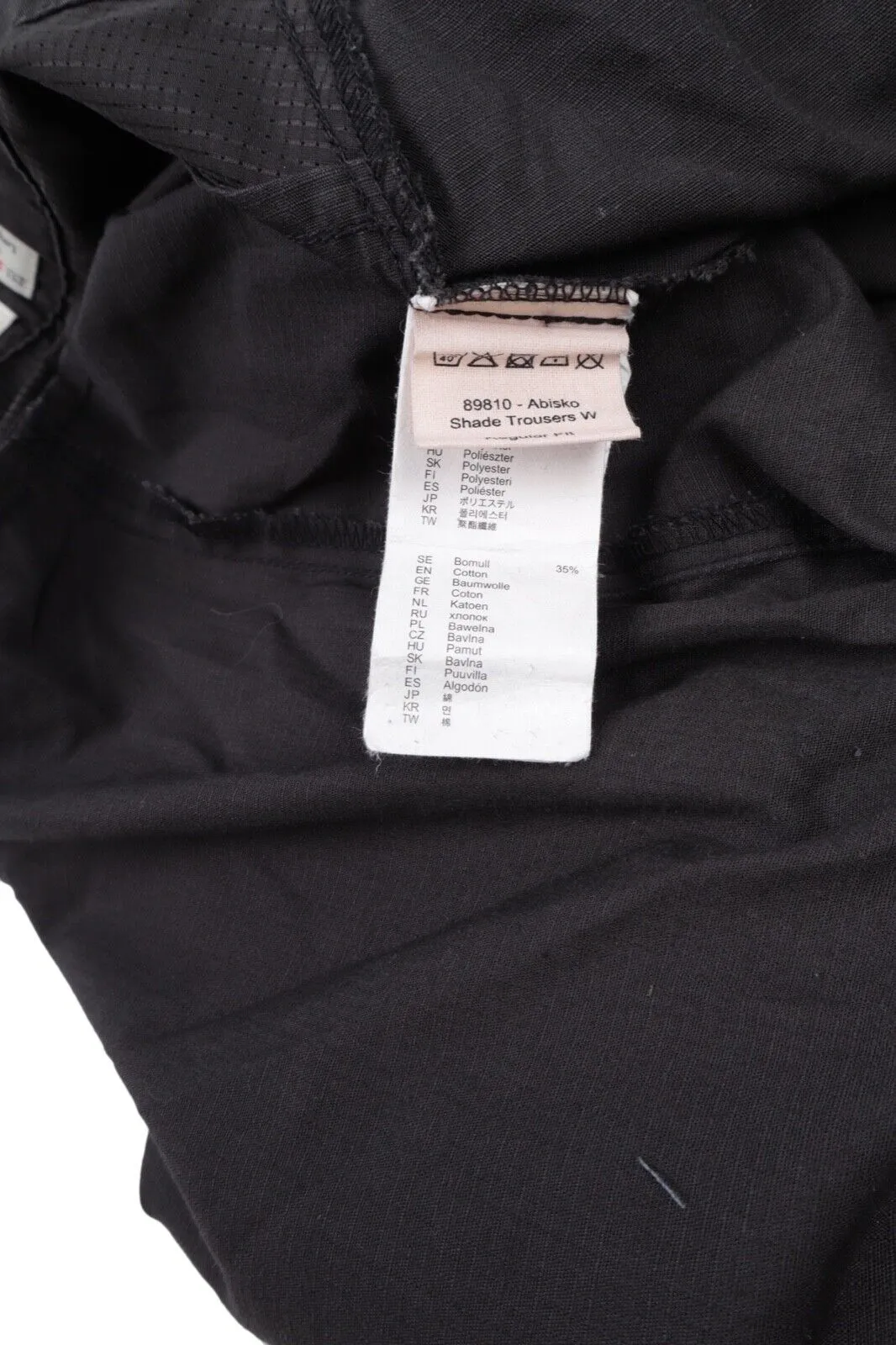 Women's FJALLRAVEN G1000 Wax Outdoor Abisko Shade Pants Size 38 / 29"
