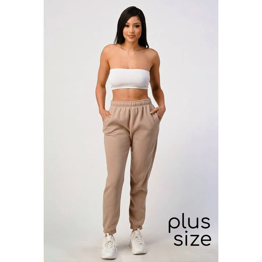 Women's Plus Size Soft Joggers