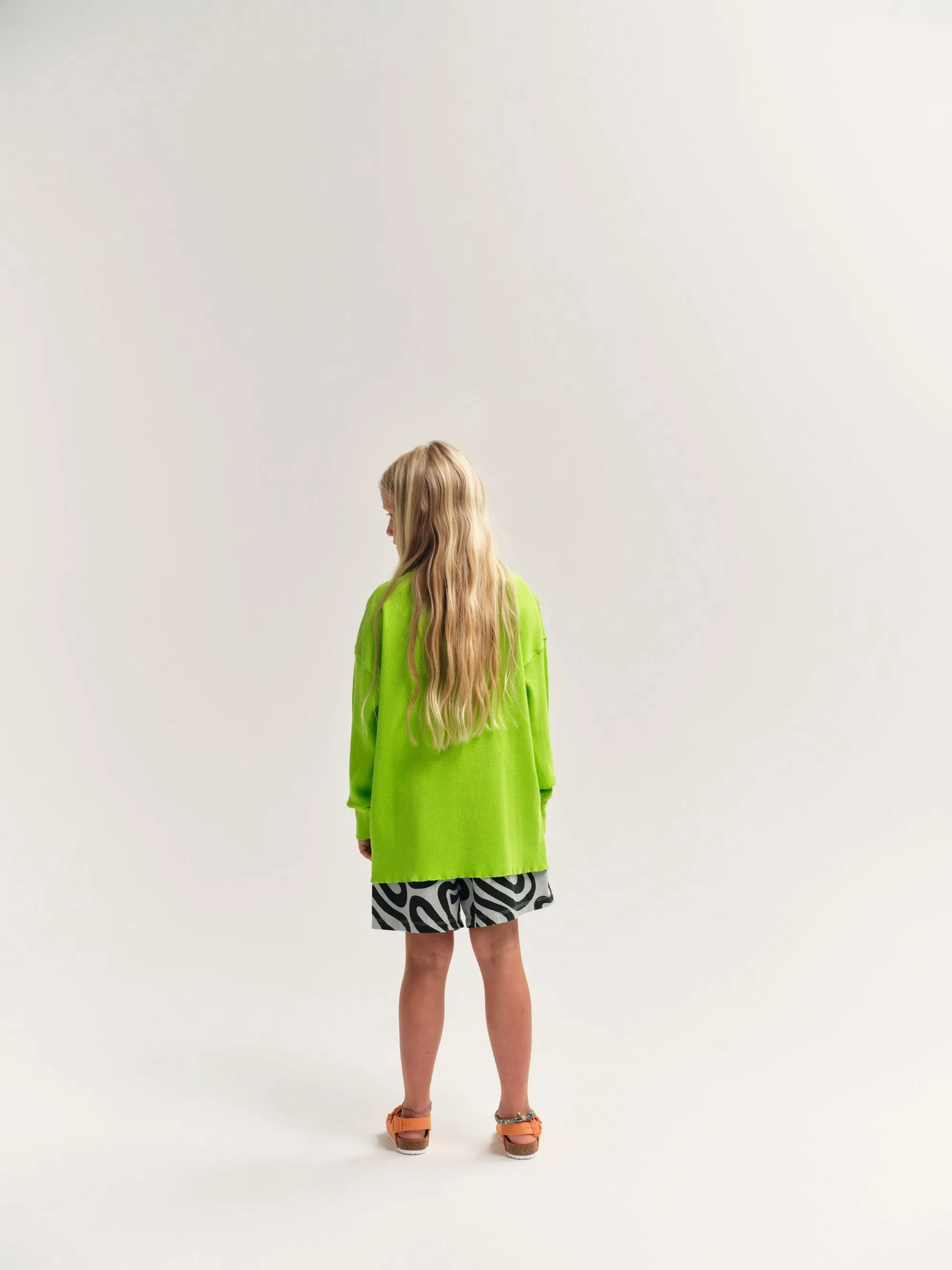 Woven Short - Aqua Grey