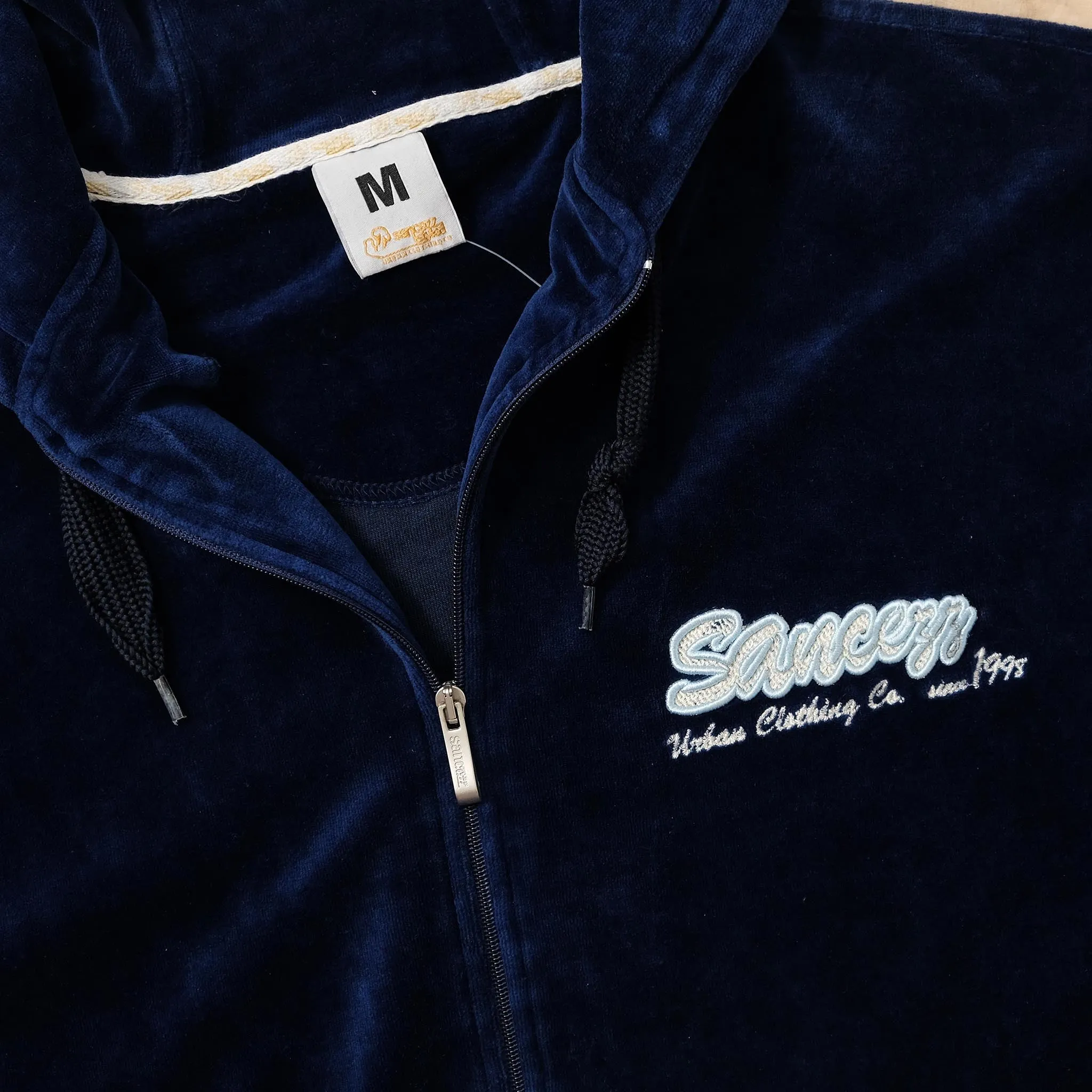 Y2K Sancezz Velour Track Jacket Medium